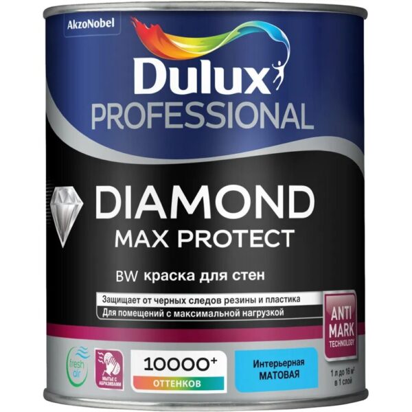 kraska_dulux_professional_diamond_max_protect_mat_bw_1l.jpeg Краска Dulux Professional Diamond Max Protect мат BW 1л