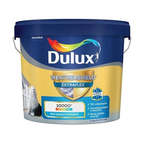 kraska_fasadnaya_dulux_weathershield_extraflex_bc_4_5l.jpeg Краска фасадная Dulux Weathershield Extraflex BC 4,5л