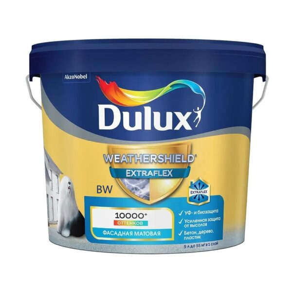 kraska_fasadnaya_dulux_weathershield_extraflex_bw_5l.jpeg Краска фасадная Dulux Weathershield Extraflex BW 5л