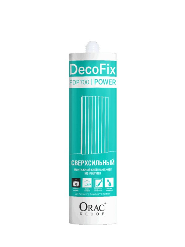 Монтажный клей ORAC DECOFIX POWER FDP700 290 мл
